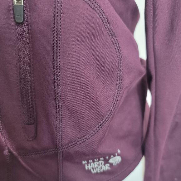 Mountain Hardware Purple 1/4 Zip Lightweight Pullover Athletic Jacket Small - Picture 4 of 7